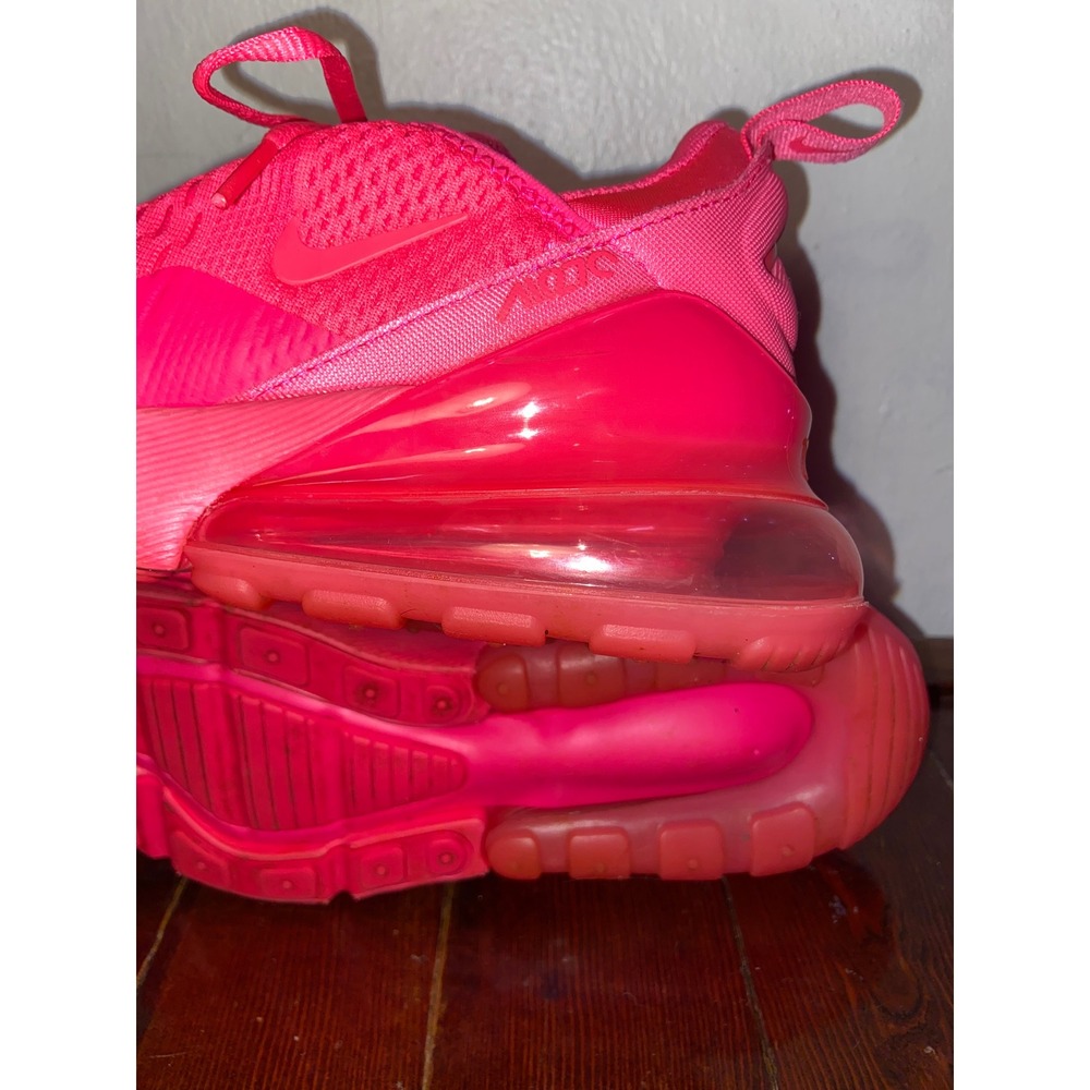Nike Air Max 270 Womens Hyper Pink Athletic Gym Running Shoes FD0293-600 Size 8 - Picture 9 of 10